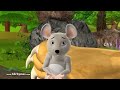 शेर और चूहे hindi kahaniya lion and the mouse 3d hindi stories for kids