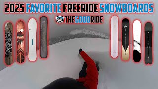 2025 Best, Top, Favorite 2025 Freeride Snowboards - An Honest List After Extensive Testing