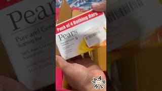 Pears  pure and gentle bathing soaps unboxing