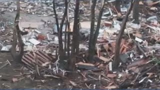Devastation left behind in Illinois after a tornado ripped through Kankakee