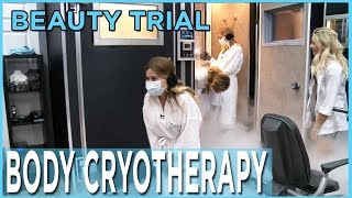 We Try Cryotherapy And It’s Freezing!