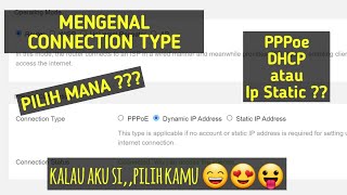 CARA SETING IP STATIC DHCP DAN PPPoe PADA ROUTER