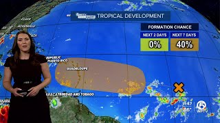 TROPICS: Wave now has 40% chance of development