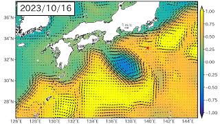 2023年11月23日までの黒潮「長期」予測