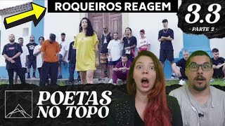 Rockeiros reagem a Poetas no Topo 3.3 pt 2 PineappleStormTV - Respetáculo Vida Sem Trilhos react VST