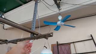 Helicopter fan / kipas gantung baling nya hilang 😄 #fan #kipas #kipasangin #youtubeshorts #funny