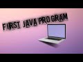 First Java Program |Java Hello world Program: Write & Run Your First Java Program in Notepad
