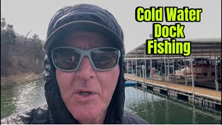 Late Winter Dock Fishing Tricks…(On The Water Vid)