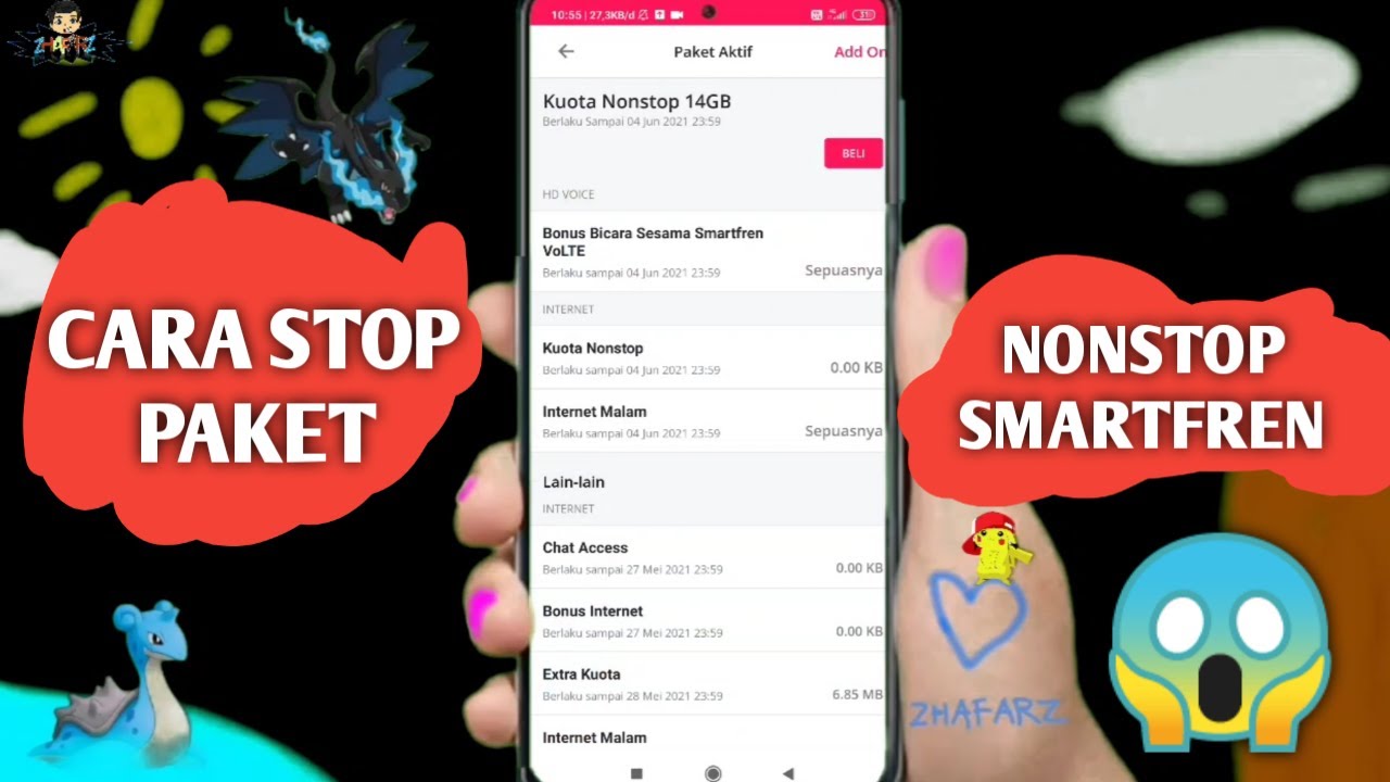 Cara Menonaktifkan Paket Nonstop Smartfren | Cara Stop Kuota Nonstop ...