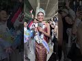 momen kepulangan harashta haifa zahra miss supranational 2024 di indonesia