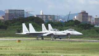 新田原基地からF- 15DJ#072がIRAN機を引き取りにそしてF- 15DJ#067を持ち帰りました。