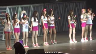 140215 SNSD 少女時代 Girls \u0026 Peace Tour in Macau Talking IV (MC)