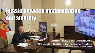 Russia between modernization and stability