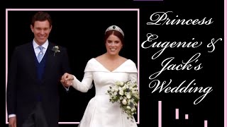 PRINCESS EUGENIE WEDDING EUGENIE & JACK BROOKSBANK WEDDING Gorgeous couple #shortsvideo #shorts