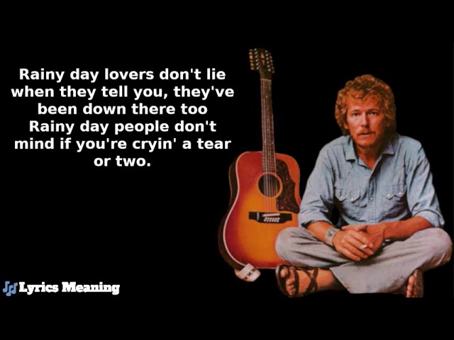 Gordon Lightfoot Rainy Day People Lyrics Meaning Chords Chordify