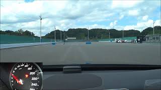 Cクラス：被害軽減ブレーキ試験 CPN60km/h