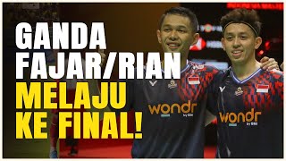 Ganda Putra Indonesia Fajar/Rian Siap Ladeni Ganda Putra Malaysia di Final Indonesia Masters 2025