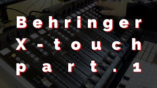 Is it really convenient to use faders? Behringer X-touch PT.1