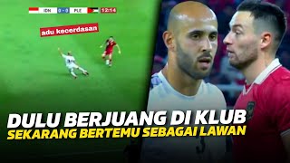 "Dipertemukan di Laga Indonesia vs Palestina" Full Duel Skills Marc Klok vs Rashid