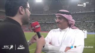 #دوري_بلس - طارق كيال يصرح: هذا الرجل هو الذي يستحق هذا الإنجاز!