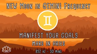 ♊  Gemini NEW Moon May 2022 🌑  New Moon May 30th Meditation Music | 852 Hz | Mars in Aries 2022