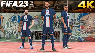 FIFA 23 - Volta Gameplay | PSG vs Real Madrid | FIFA Street PS5™ [4K]