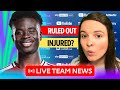 SAKA INJURY UPDATE | FPL GAMEWEEK 12 PRESS CONFERENCES | FANTASY PREMIER LEAGUE 2024/25