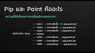 EP5   Pip และ Point คืออะไร