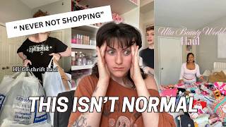 TikTok's obsession with overconsumption...