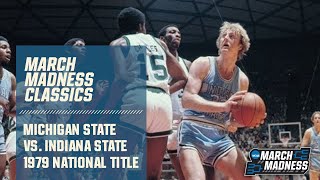1979 National Championship game: Michigan State vs Indiana State (Full game)