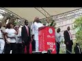 Chamisa dancing to Winky Dee's Ka song ke Jecha
