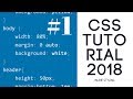 CSS Tutorial 2018 - #1 - Inline Styling 🌈