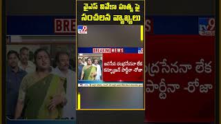 వైఎస్ వివేకా హత్య పై సంచలన వ్యాఖ్యలు - TV9