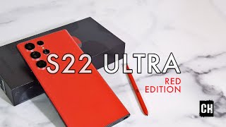 Samsung Galaxy S22 Ultra - RED EDITION