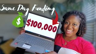 Get Up To $100,000 Small Business Loan | NO Credit Check | Same Day Funding