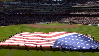 CWS@MIN: Caroline Smith performs national anthem