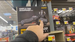 WALMART Sells One Of The BEST Knife Sharpeners ANYONE Can Use To Get A Knife Sharp In Seconds...