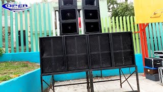 SONIDO MIAMI TOCANDO AL AIRE LIBRE - AVENTURA SONIDERA - DIPER SOUND -