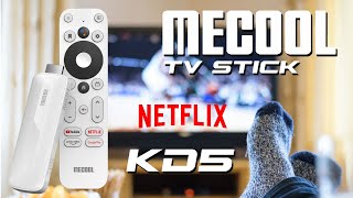Mecool KD5 TV Stick - Netflix ESN Certified Included