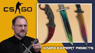Knife Expert Reacts To CS:GO Knives