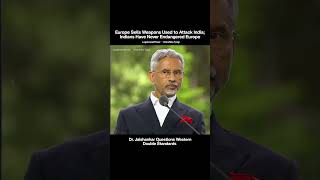 EUROPE SELLS WEAPONS USED AGAINST INDIA — JAISHANKAR'S SHARP MESSAGE TO EUROPE🔥🇮🇳