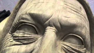 Woodcarving Lessons with Ian Norbury - Detailing the Eyes