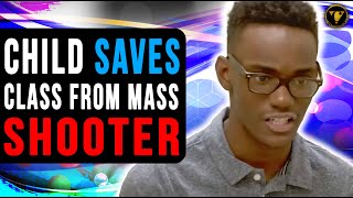 Child Saves Class From Mass Shooter, Watch What Happens.