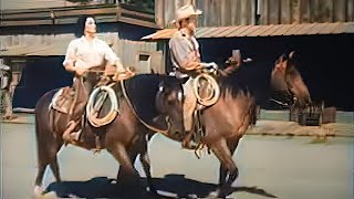 The Buckskin Lady (1957) Patricia Medina | Western | COLORIZED | Full Movie | Subtitled