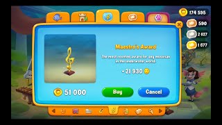 Fishdom Level 5881 - 5885 - Aquarium Music Room - World Art Works - Gameplay