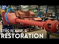 WORKSHOP WEDNESDAY:  Repairing the traverse guides and test fitting the STUG III G gun!