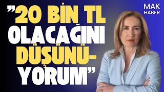 Mart Ayında Emekliyi İlgilendiren Toplantı! Dilek Ete: ''20 bin TL Olacağını Düşünüyorum''