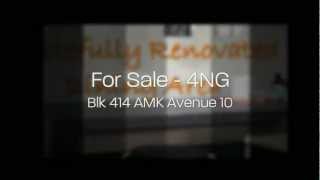 4NG Blk 414 Ang Mo Kio For Sale