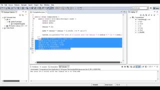 Java Tutorial - Lesson 3: Numeric Variables