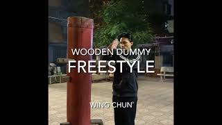 Wing Chun Wooden Dummy Freestyle